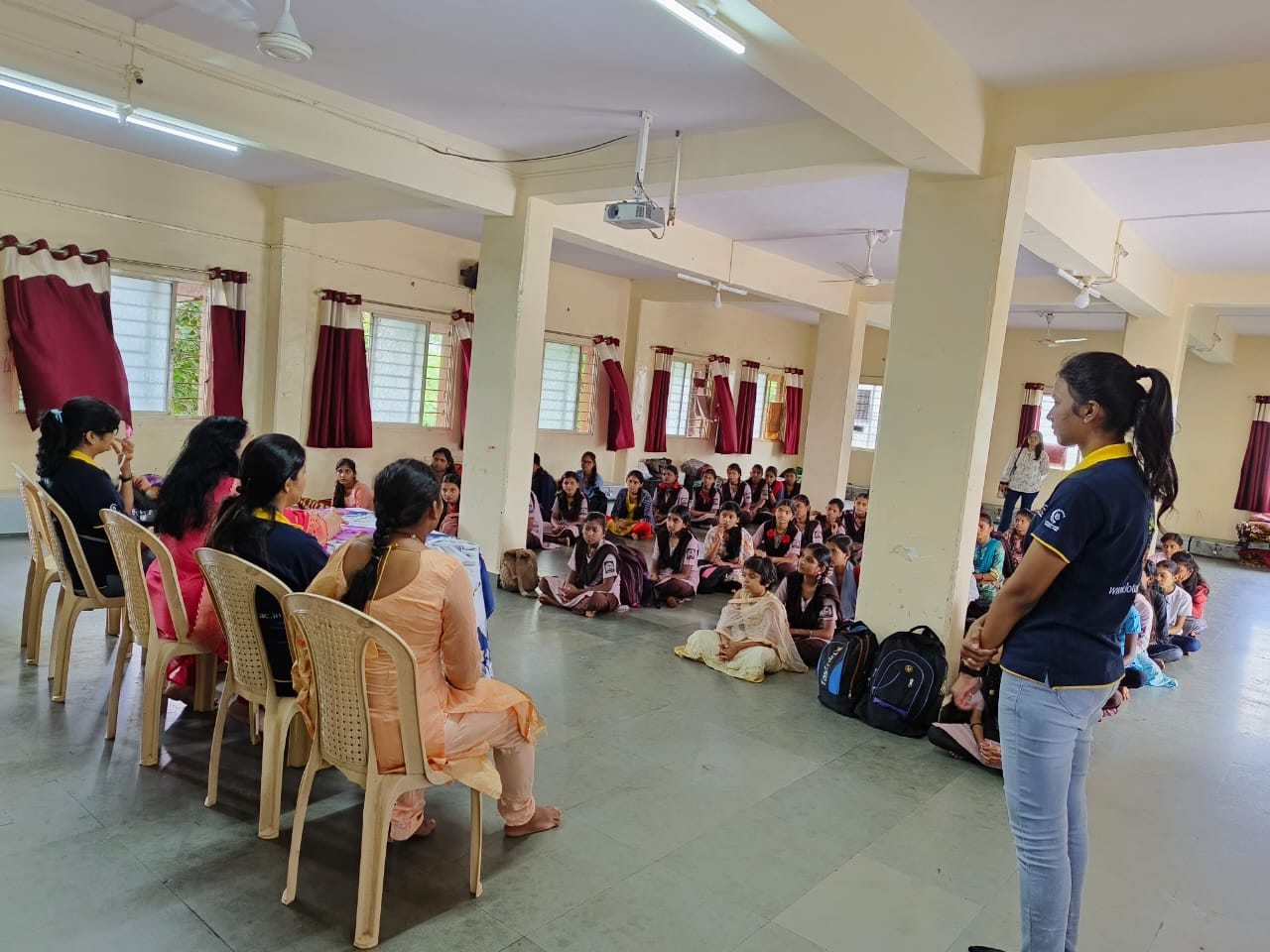 Health Awareness Program at Shardashram Prathmik Aashram Shala